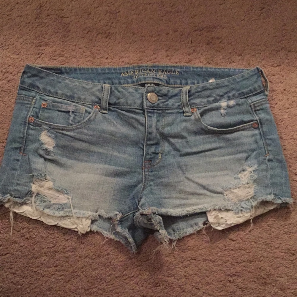 American Eagle Shortie Shorts